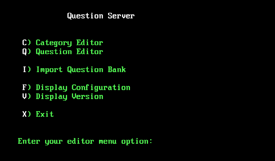MBBSEmu running the Farwest Trivia Question Server
